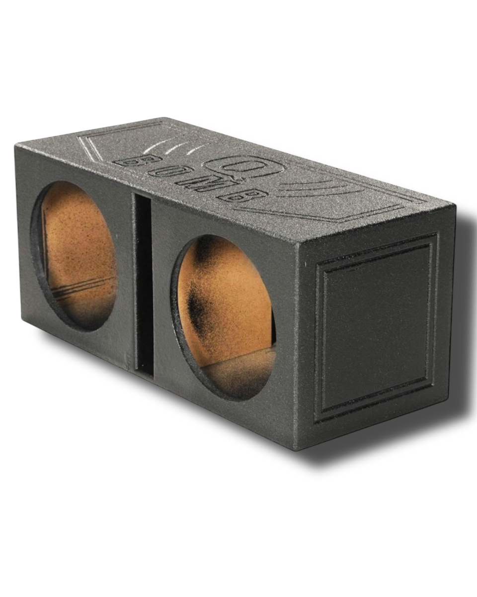 Q Bomb Series 15 Inch Ported Car Subwoofer Sub Box Enclosure with