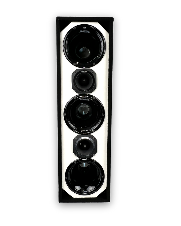 Loaded Supra Audio Driver Box (3D) (2T) (WHITE)