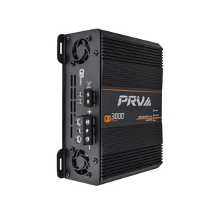 PRV Audio QS3000 1 Ohm 3000 Watts Full Range Digital Compact 3k Car Amplifier