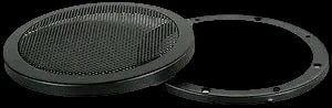 8-Inch Steel Mesh Speaker Grill - Black