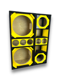 CHUCHERO EXPRESS® BRAZILIAN 12" STYLE, 2 SPEAKERS, 3 TWEETERS and brazilizn boxes 2 driver 2 tweeter 2 LA( 6.5' AND 8')'