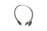 Supra Audio Pro 1 Male to 2-Female RCA Y-ADAPTER CABLE